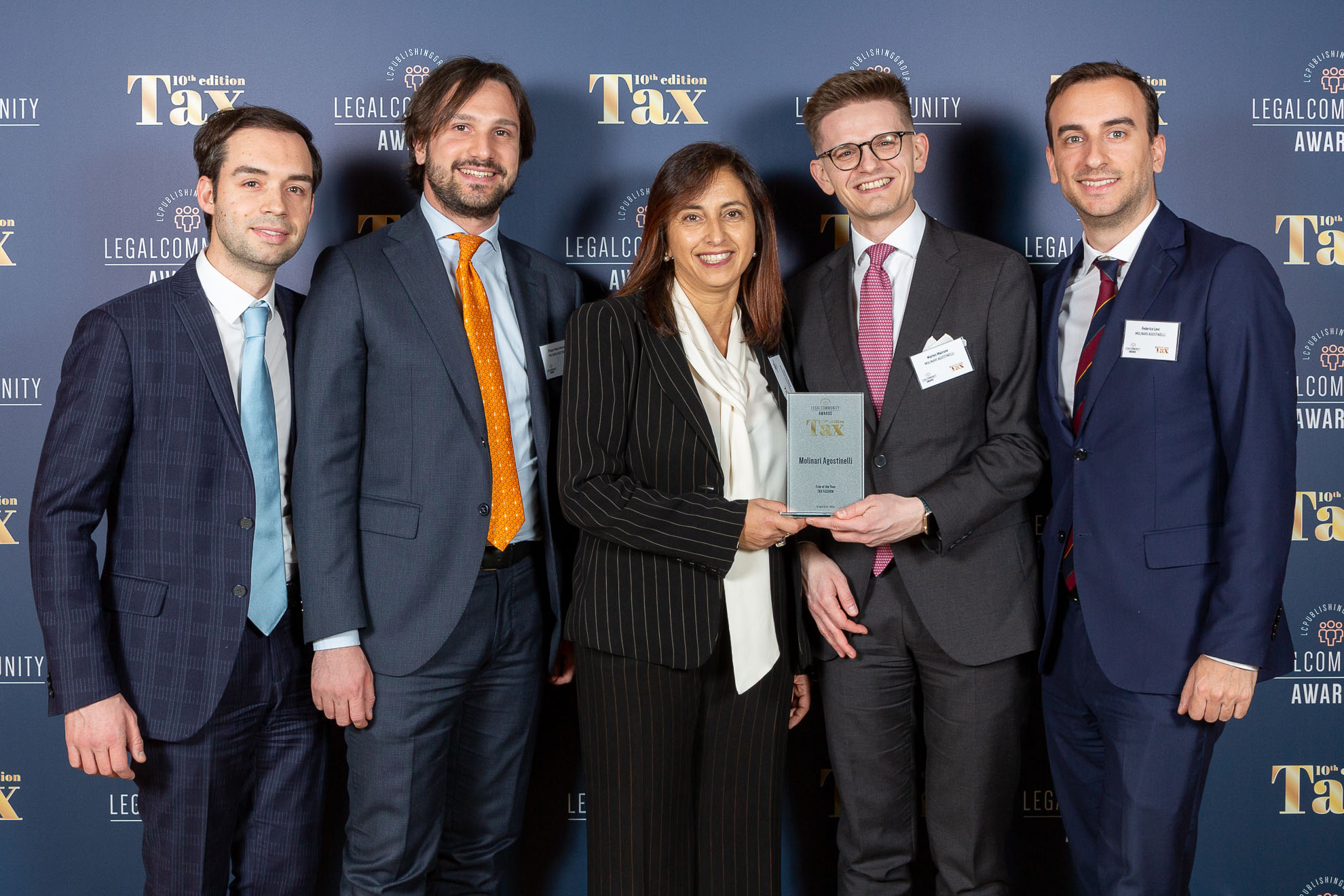 Molinari Agostinelli vince ai LegalcommunityTax Awards 2023